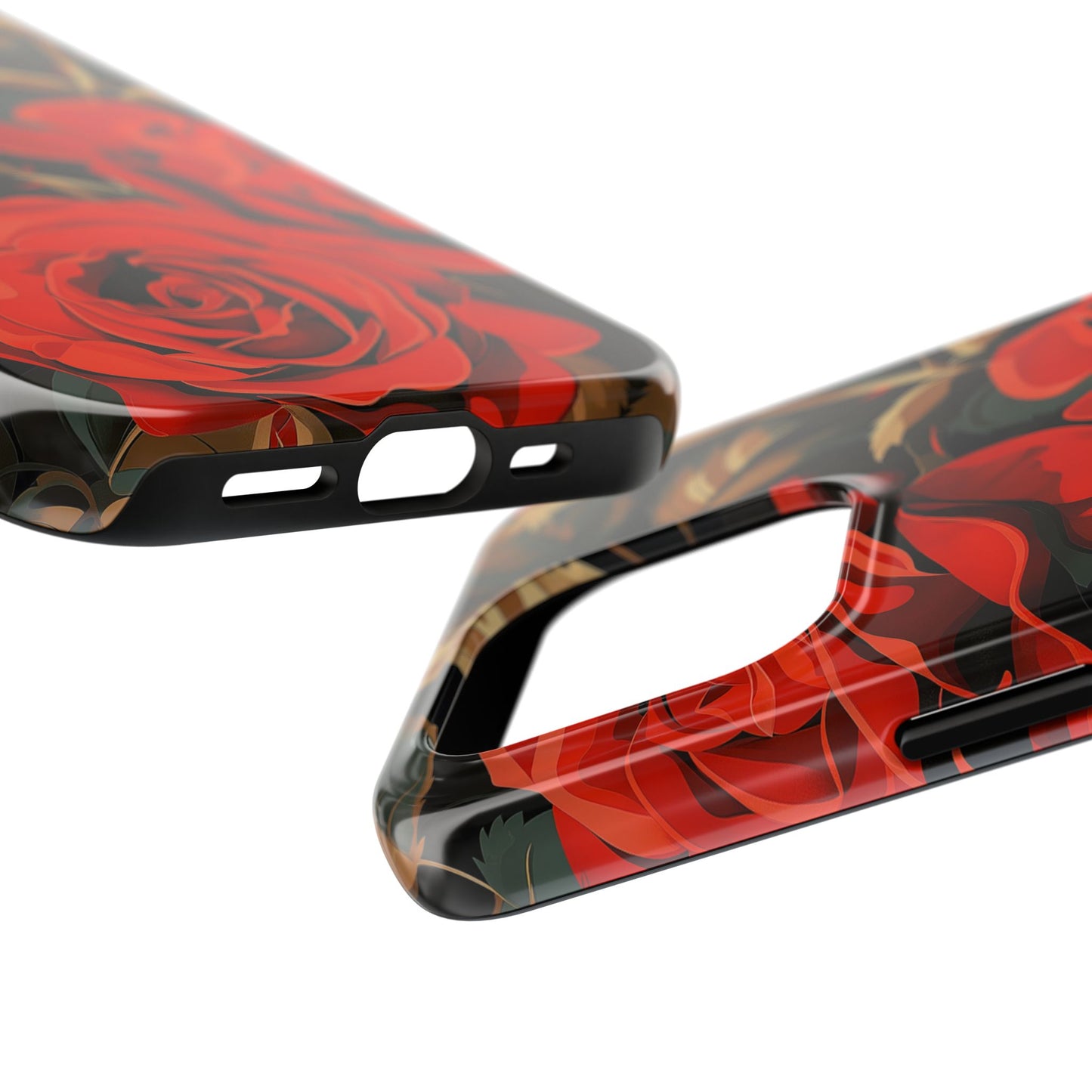 Rose Garden Tough Phone Case Protective Floral Cell Phone Cover