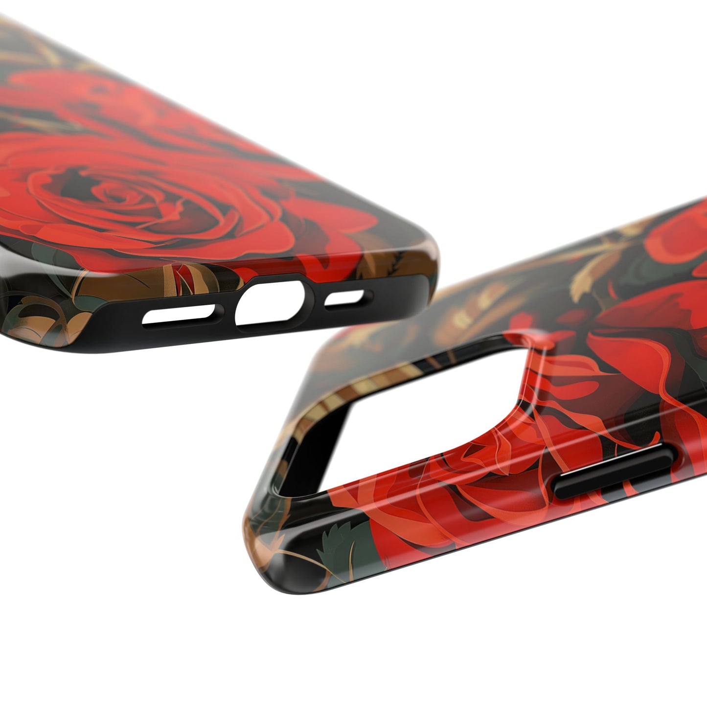 Rose Garden Tough Phone Case Protective Floral Cell Phone Cover
