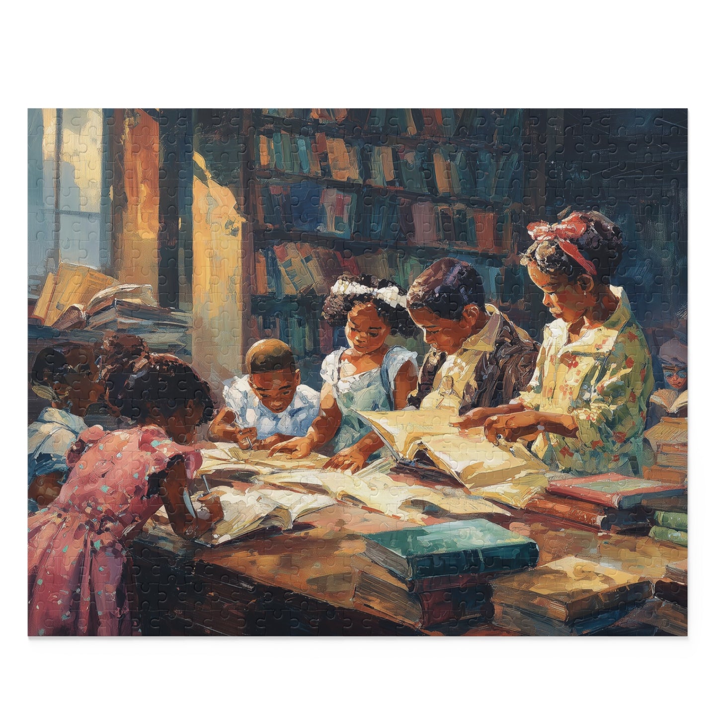 THE LIBRARY OF TOMRW - Puzzle