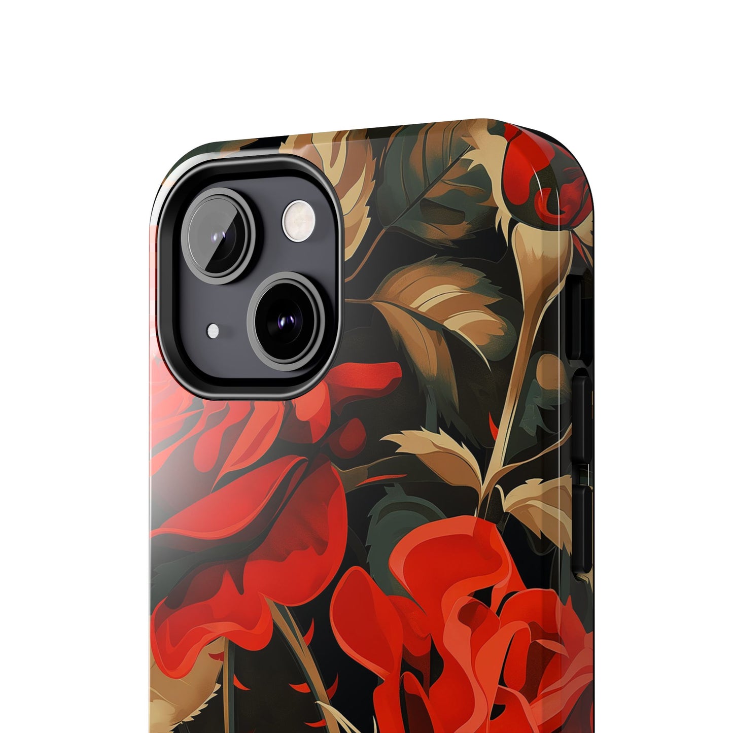 Rose Garden Tough Phone Case Protective Floral Cell Phone Cover