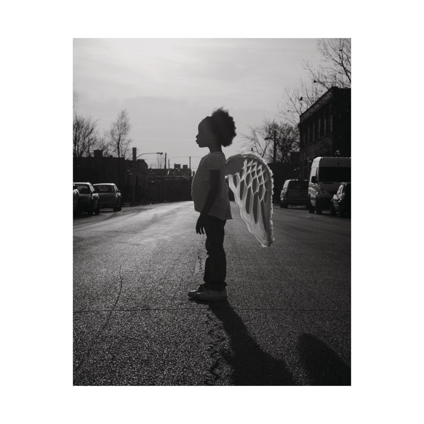 BLACK ANGEL Photography Print
