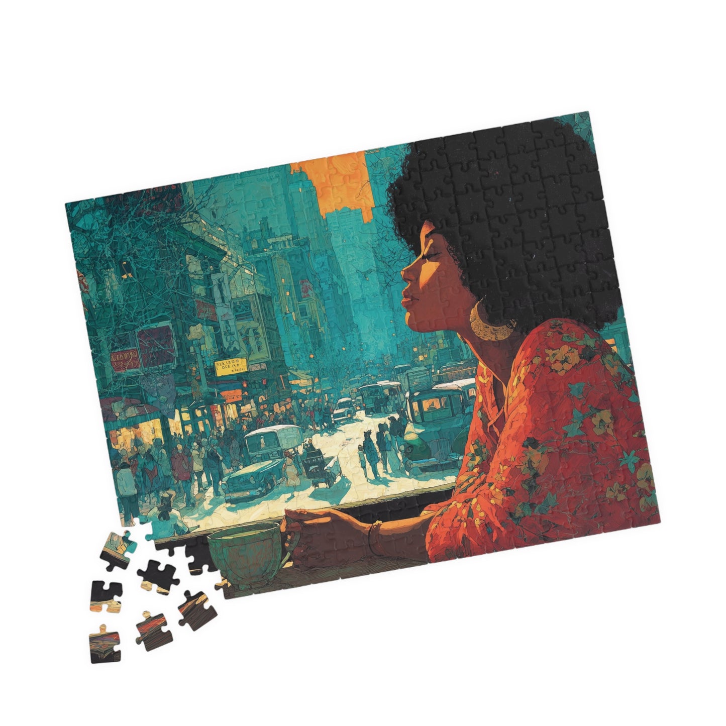STILLNESS ABOVE THE CITY Puzzle