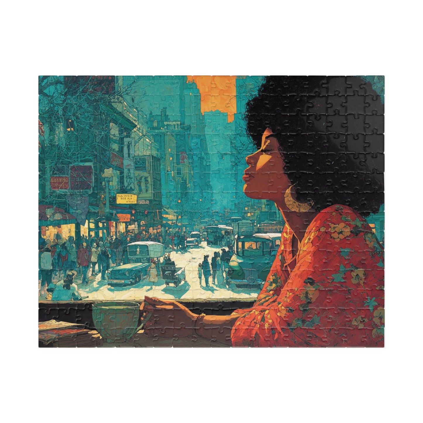 STILLNESS ABOVE THE CITY Puzzle