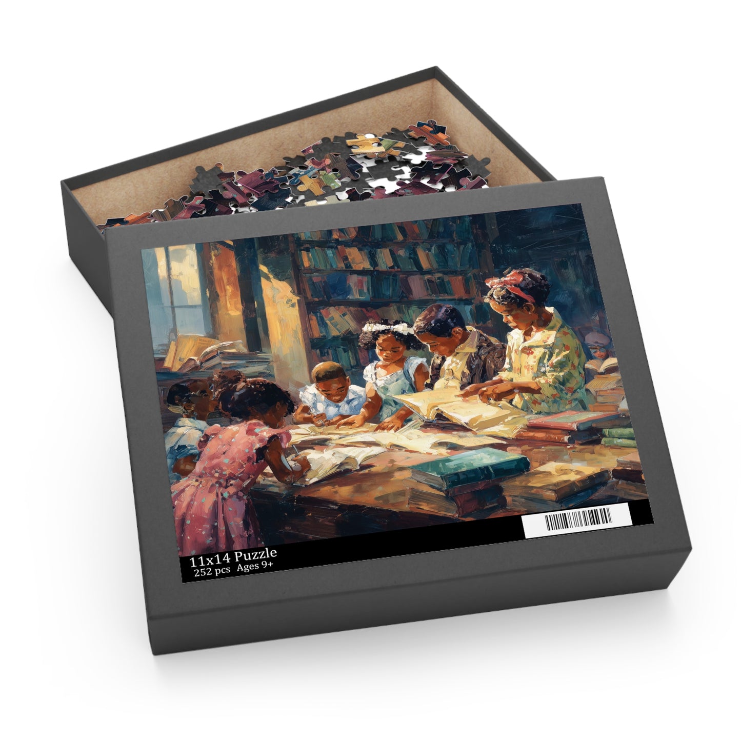 THE LIBRARY OF TOMRW - Puzzle