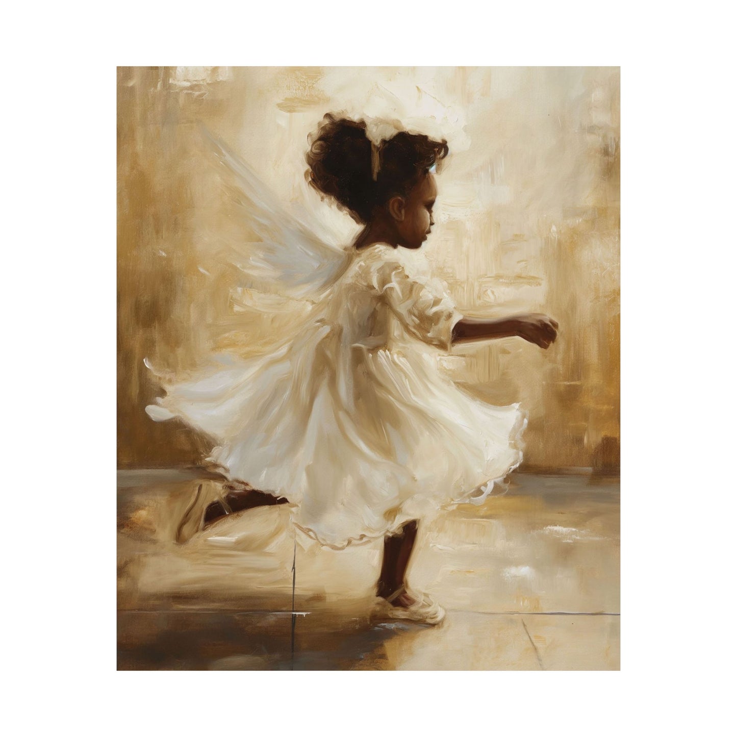 BLACK ANGEL RUNNING - Prints