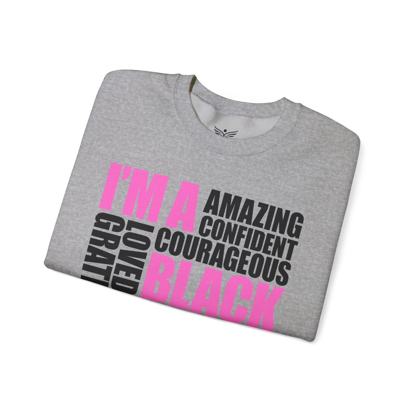 I AM A BLACK MOM Graphic Sweatshirt