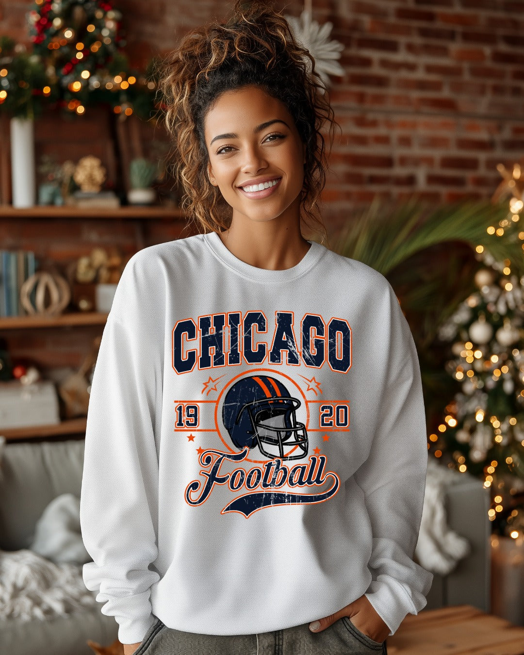VINTAGE CHGO FOOTBALL - Sweatshirt