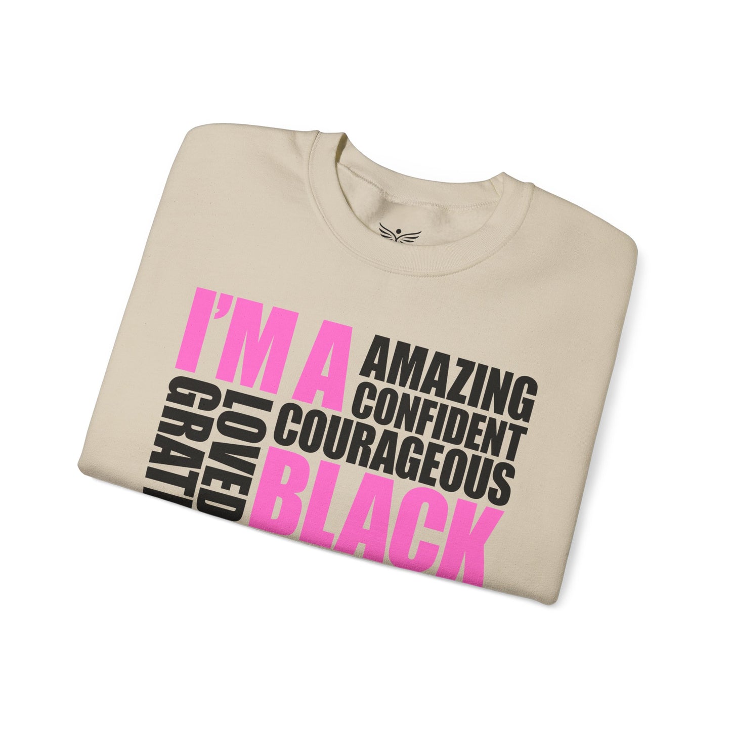 I AM A BLACK MOM Graphic Sweatshirt