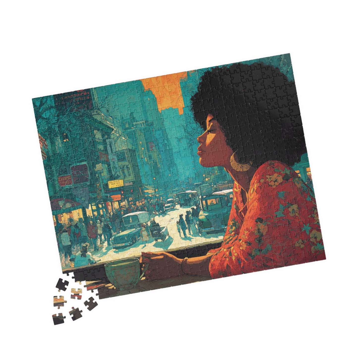 STILLNESS ABOVE THE CITY Puzzle