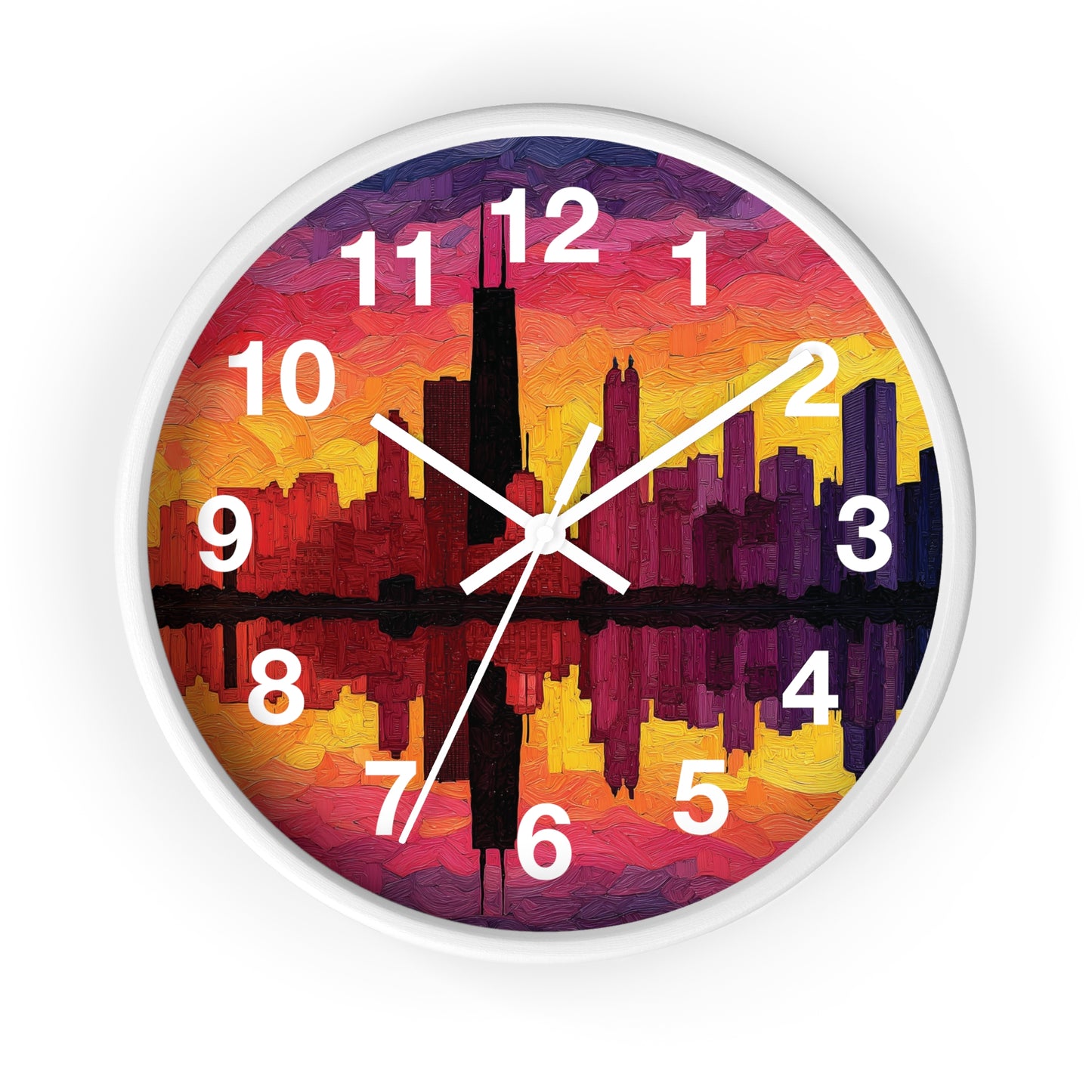 CHICAGO SKYLINE - Wall Clock