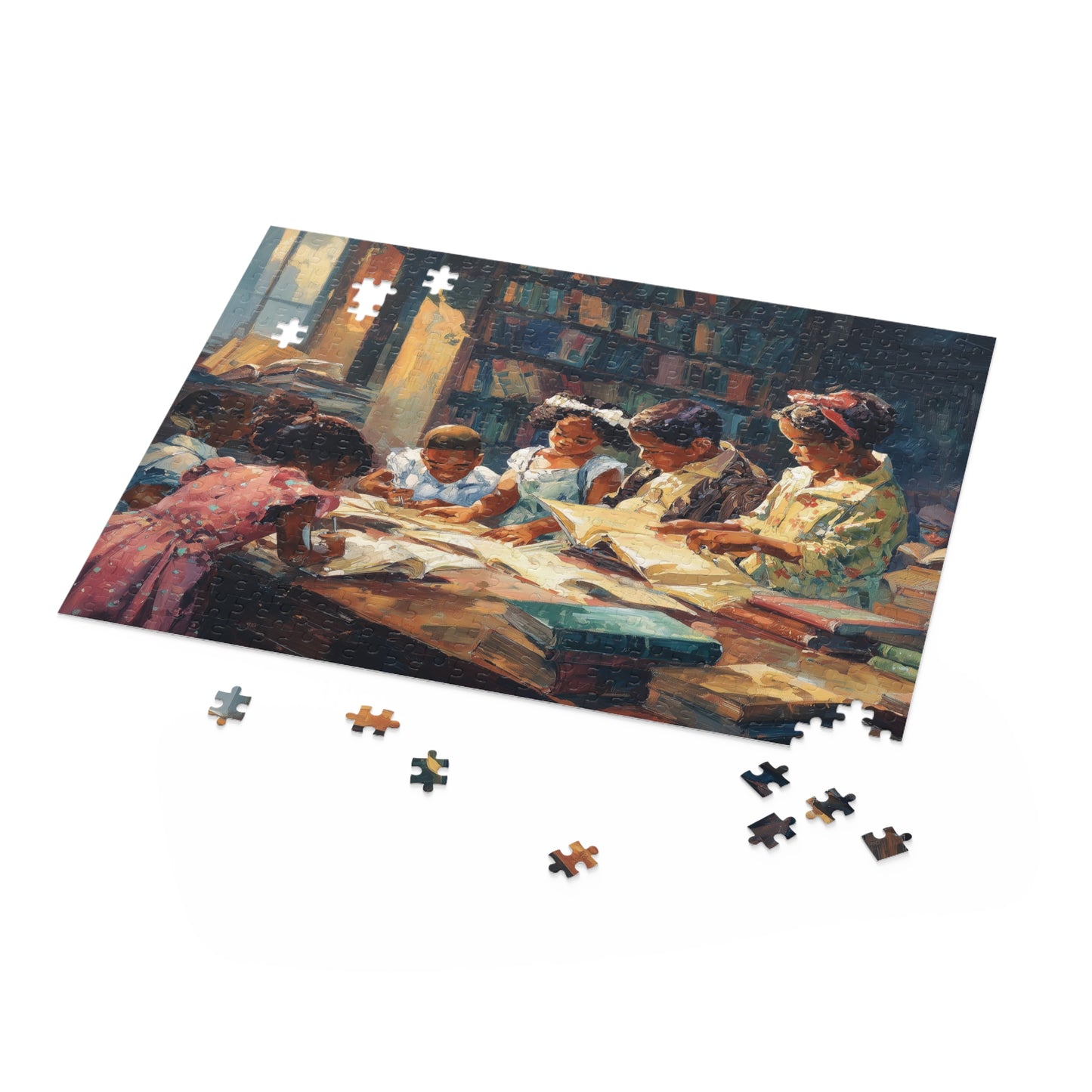 THE LIBRARY OF TOMRW - Puzzle