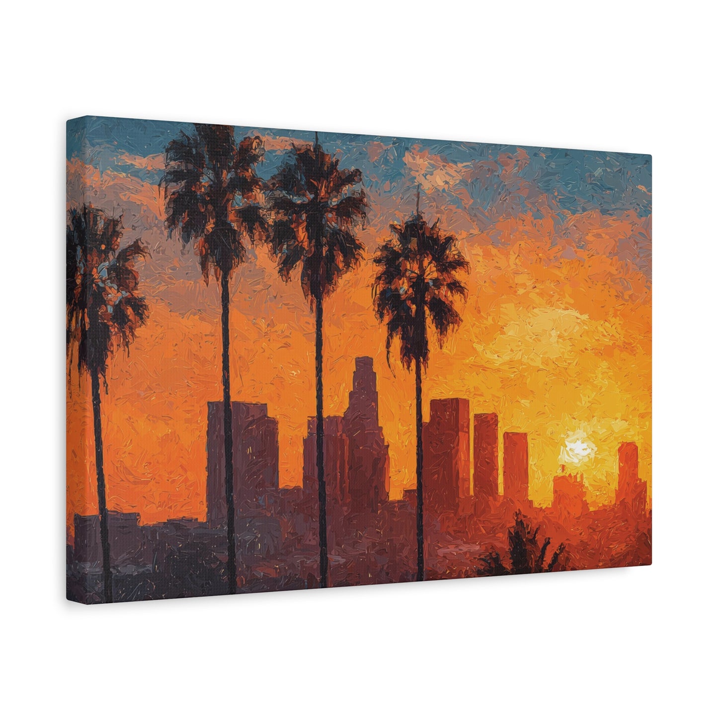 GOLDEN HOUR IN LA - Canvas