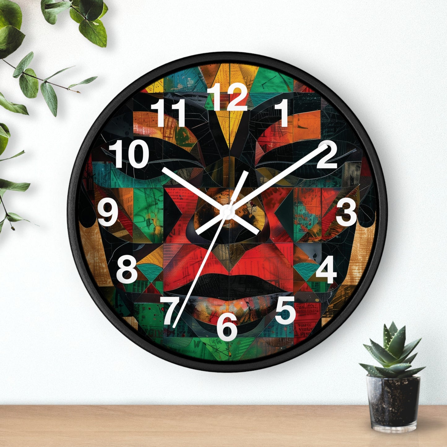 AFRICAN MASK Vol 1 - Wall Clock