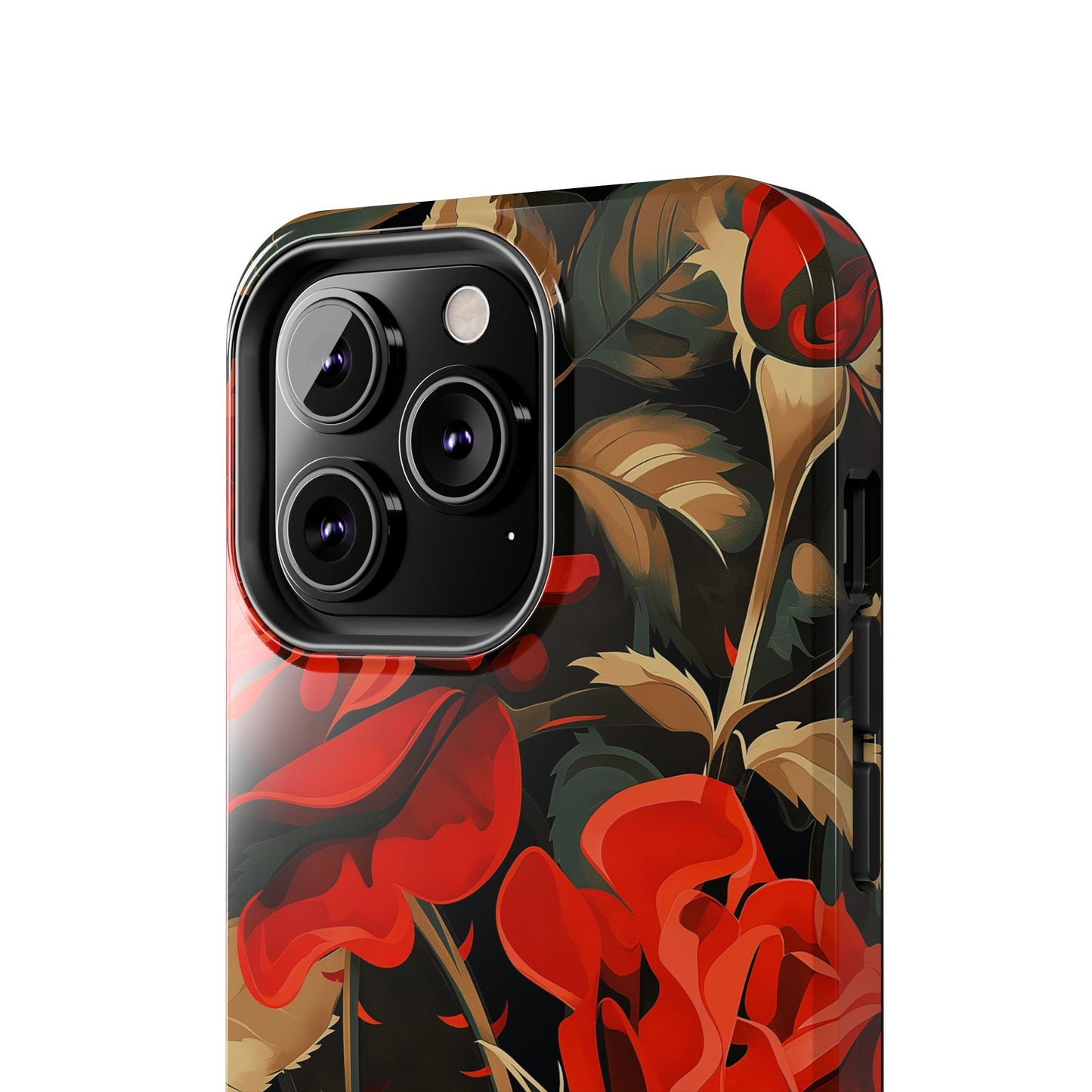 Rose Garden Tough Phone Case Protective Floral Cell Phone Cover
