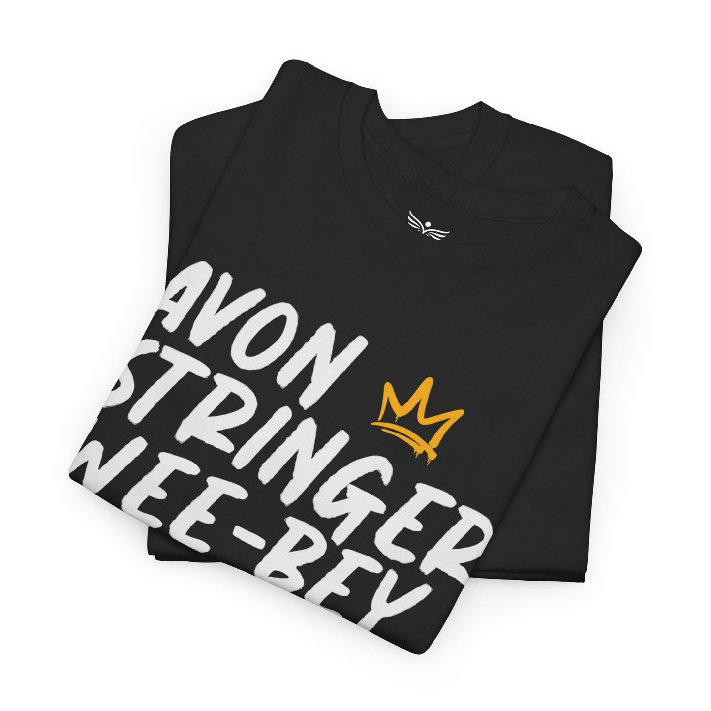 AVON STRINGER WEEBEY Black T-Shirt
