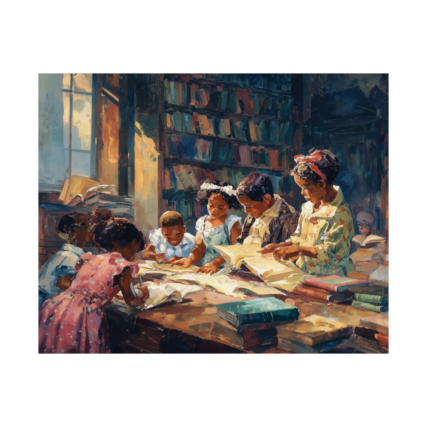 THE LIBRARY OF TOMRW - Prints