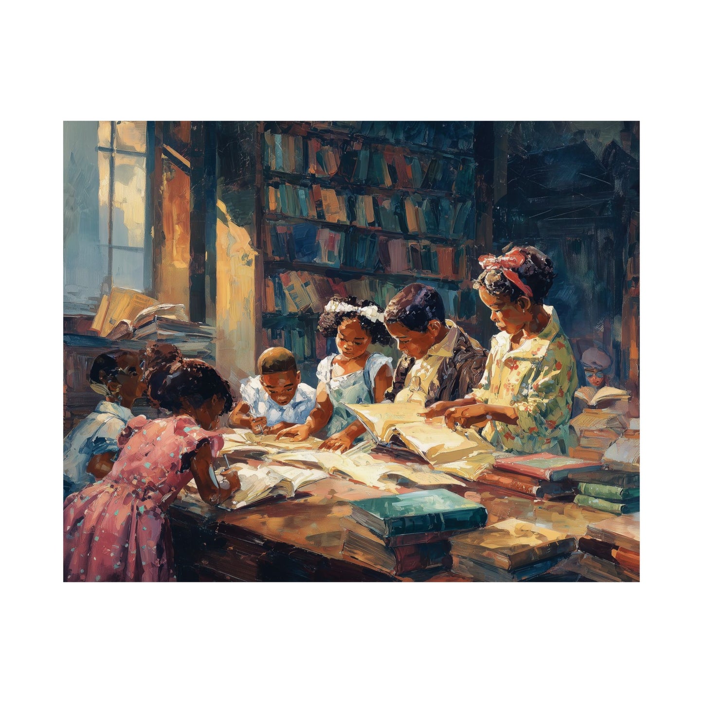 THE LIBRARY OF TOMRW - Prints