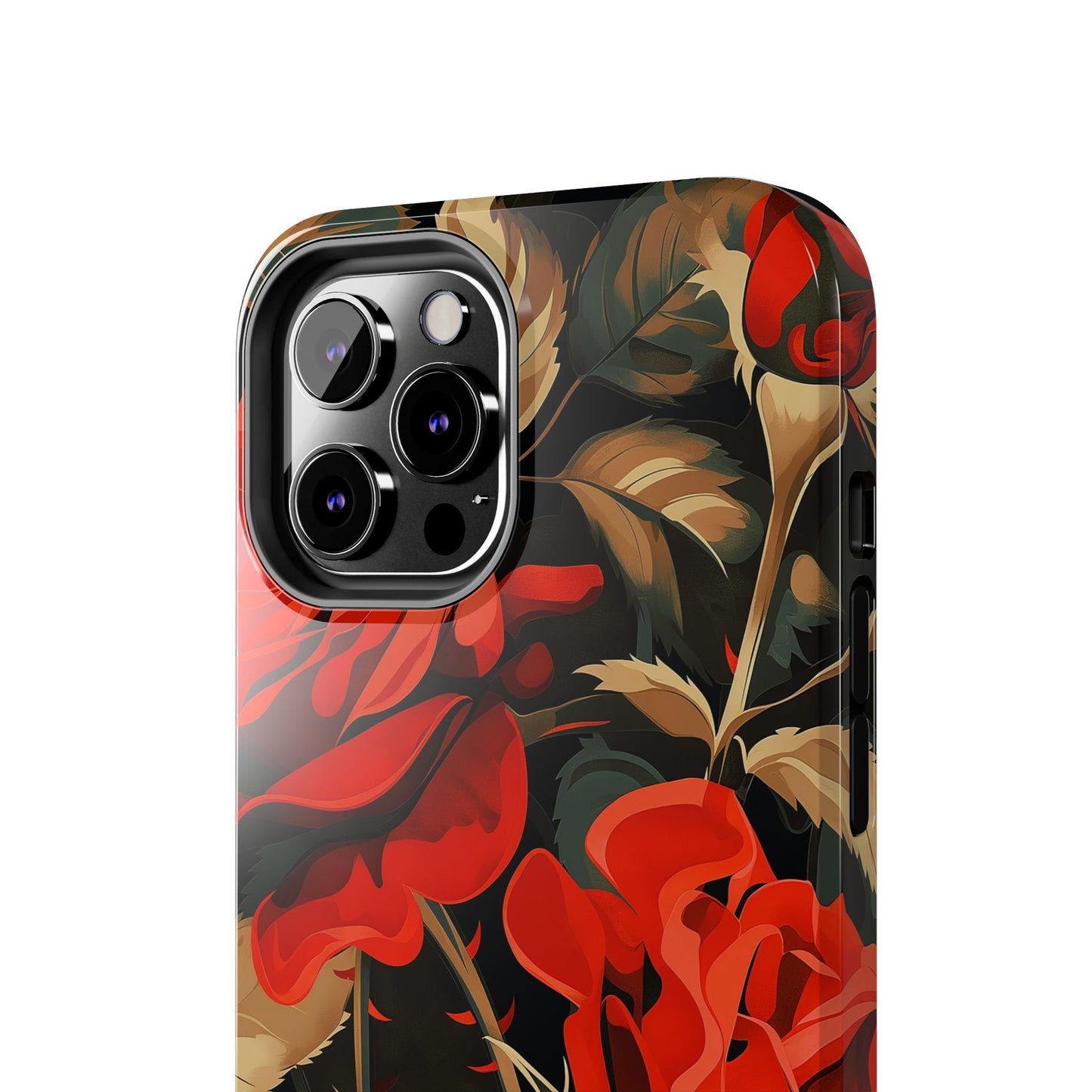 Rose Garden Tough Phone Case Protective Floral Cell Phone Cover
