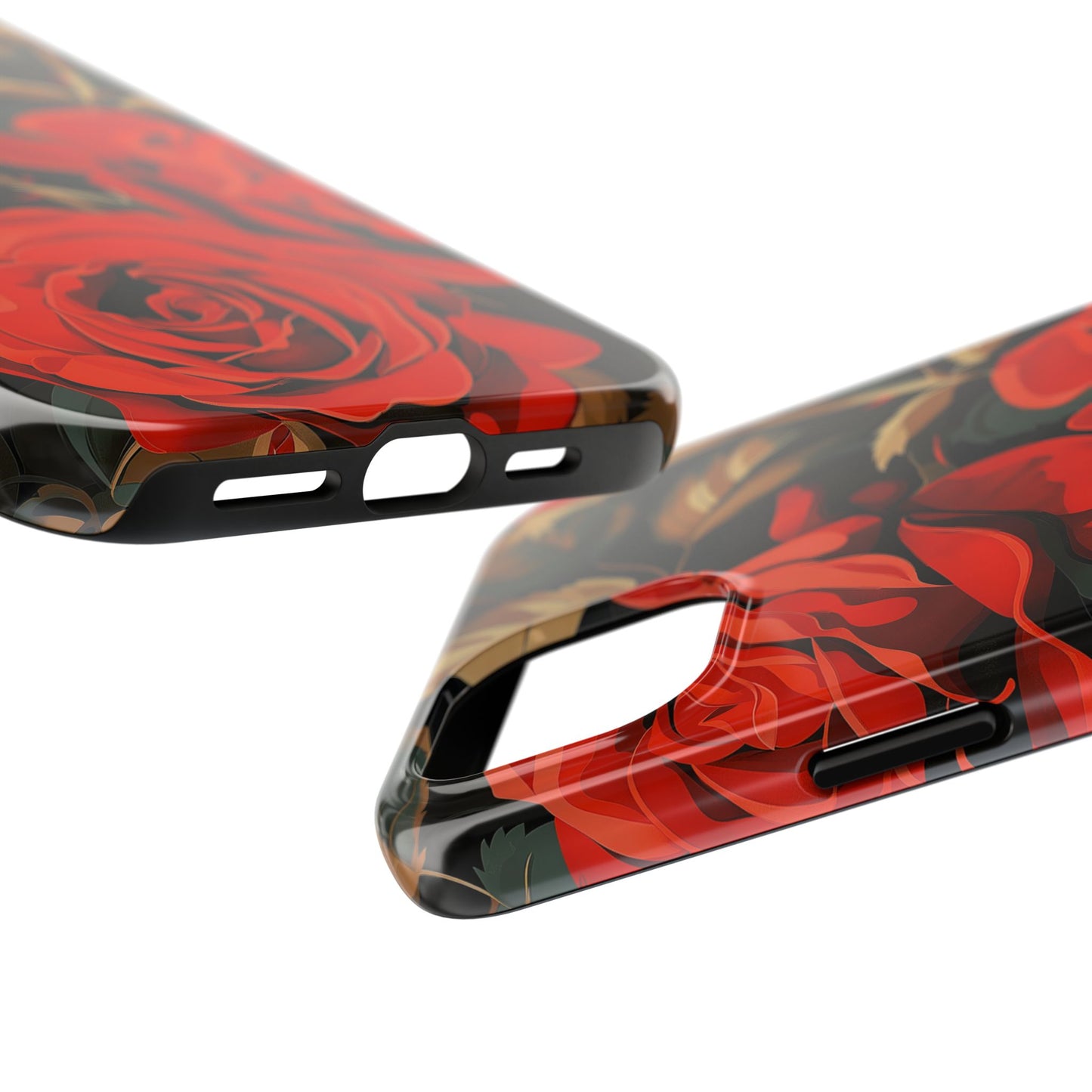 Rose Garden Tough Phone Case Protective Floral Cell Phone Cover