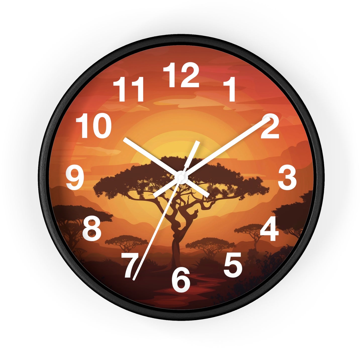AFRICA TREE - Wall Clock
