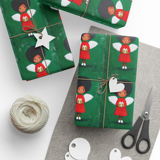 BLACK ANGELS - Xmas Wrapping Paper