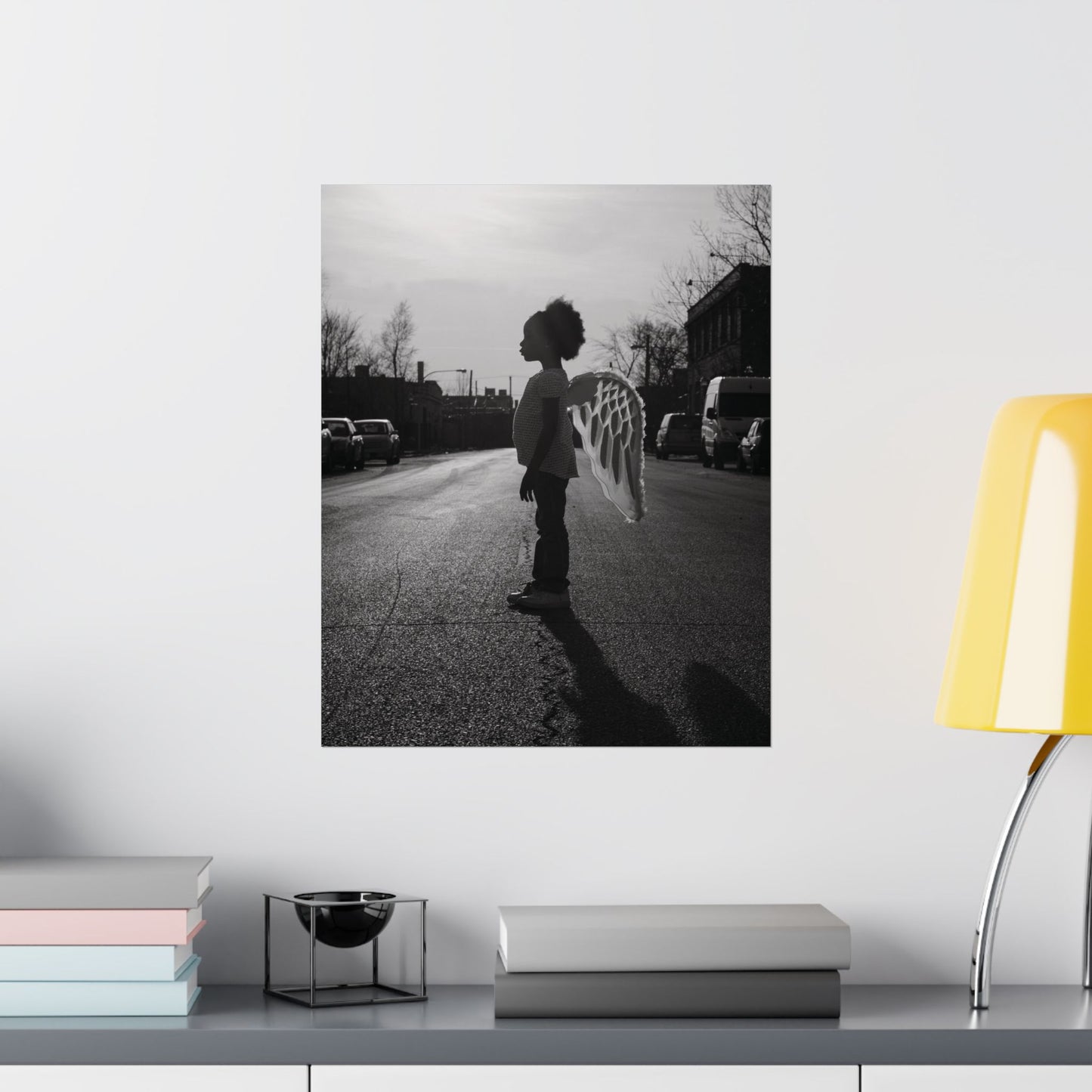 BLACK ANGEL Photography Print