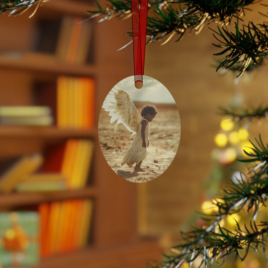 BLACK ANGEL WINGS - Xmas Ornament