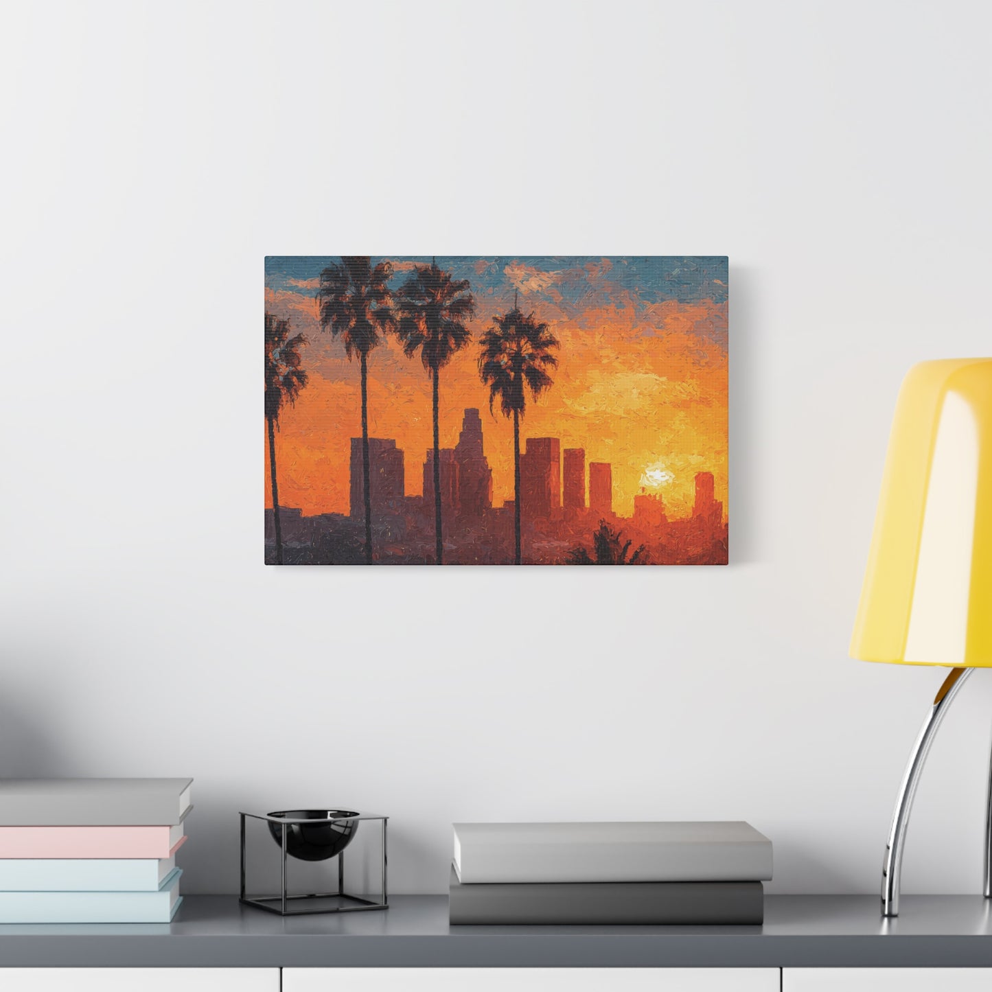 GOLDEN HOUR IN LA - Canvas