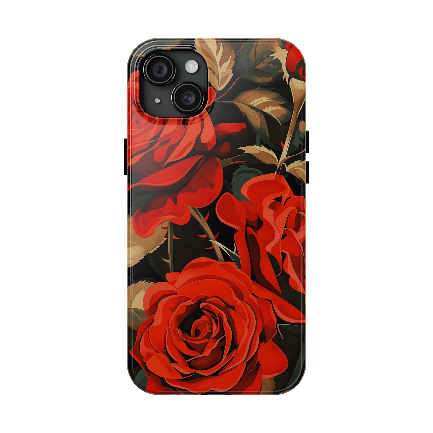 Rose Garden Tough Phone Case Protective Floral Cell Phone Cover