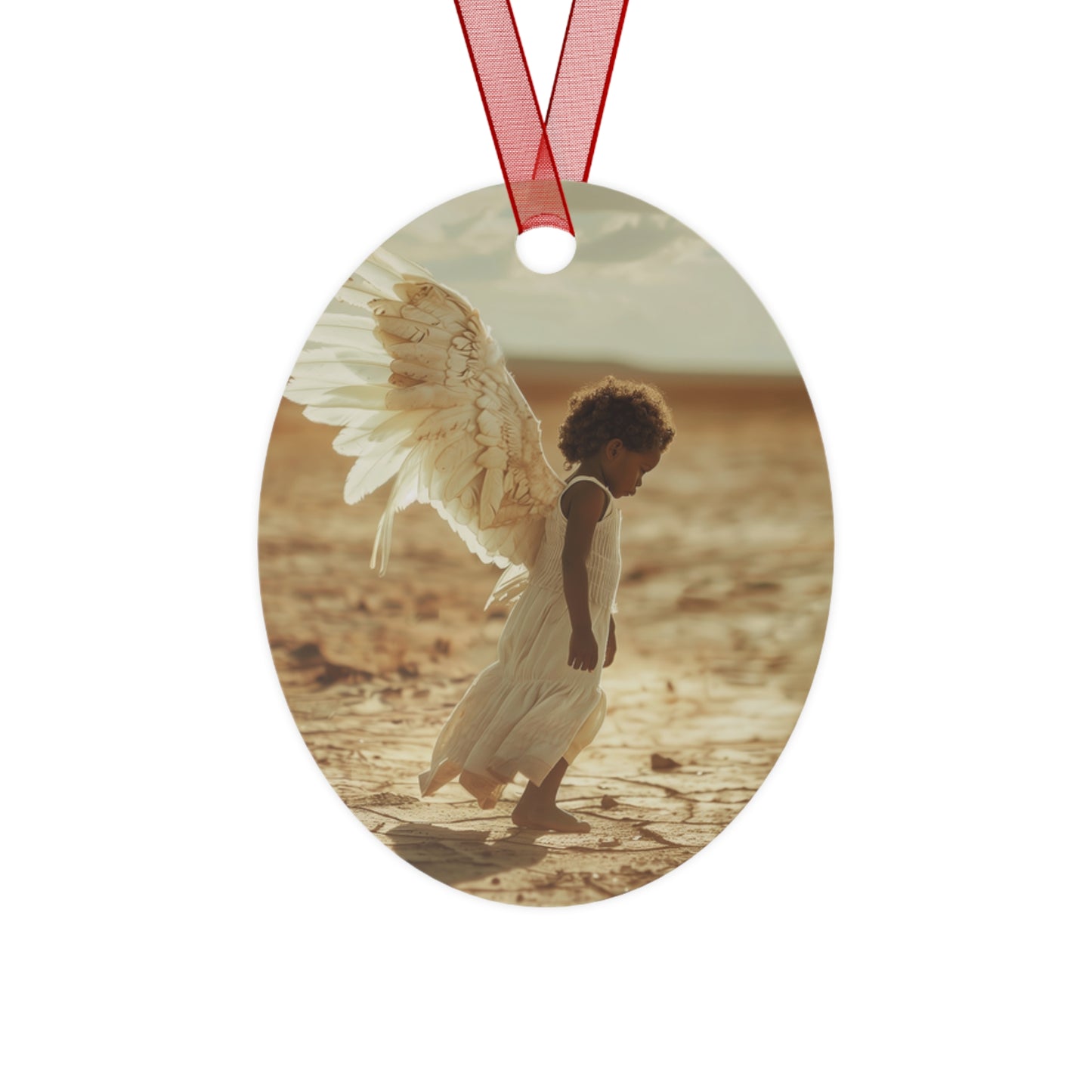 BLACK ANGEL WINGS - Xmas Ornament