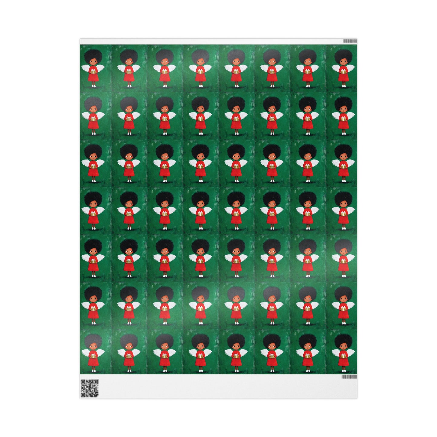 BLACK ANGELS - Xmas Wrapping Paper