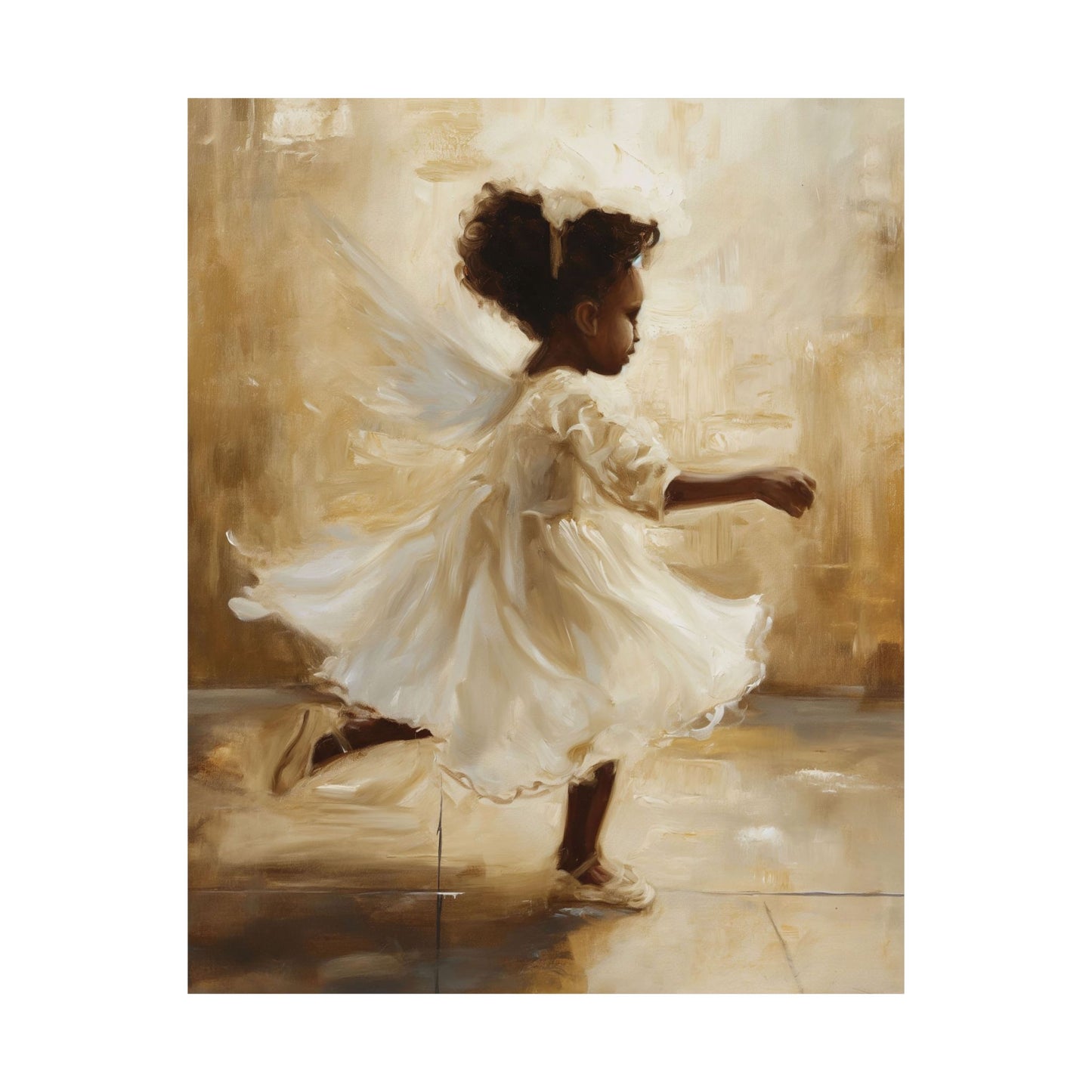 BLACK ANGEL RUNNING - Prints