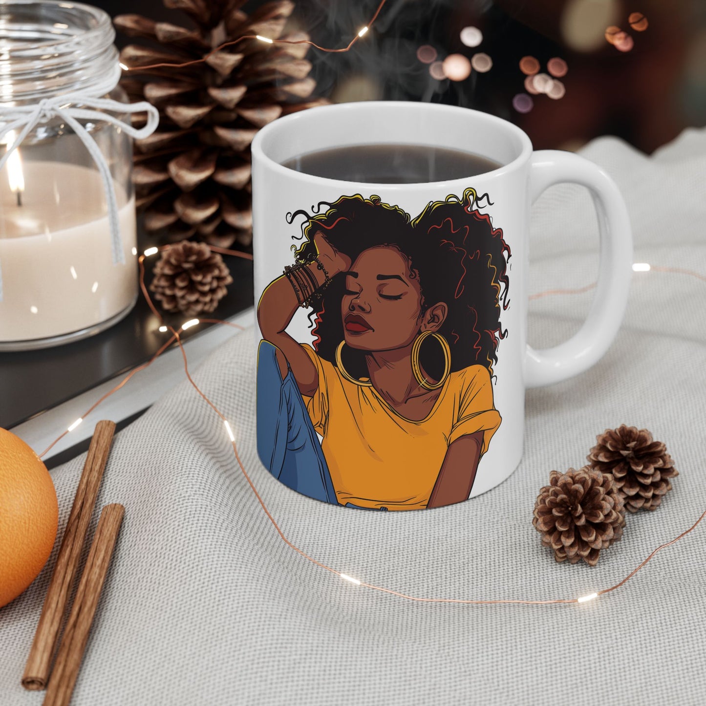 CURLS & CHILL - Mug