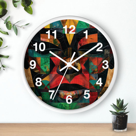 AFRICAN MASK Vol 1 - Wall Clock