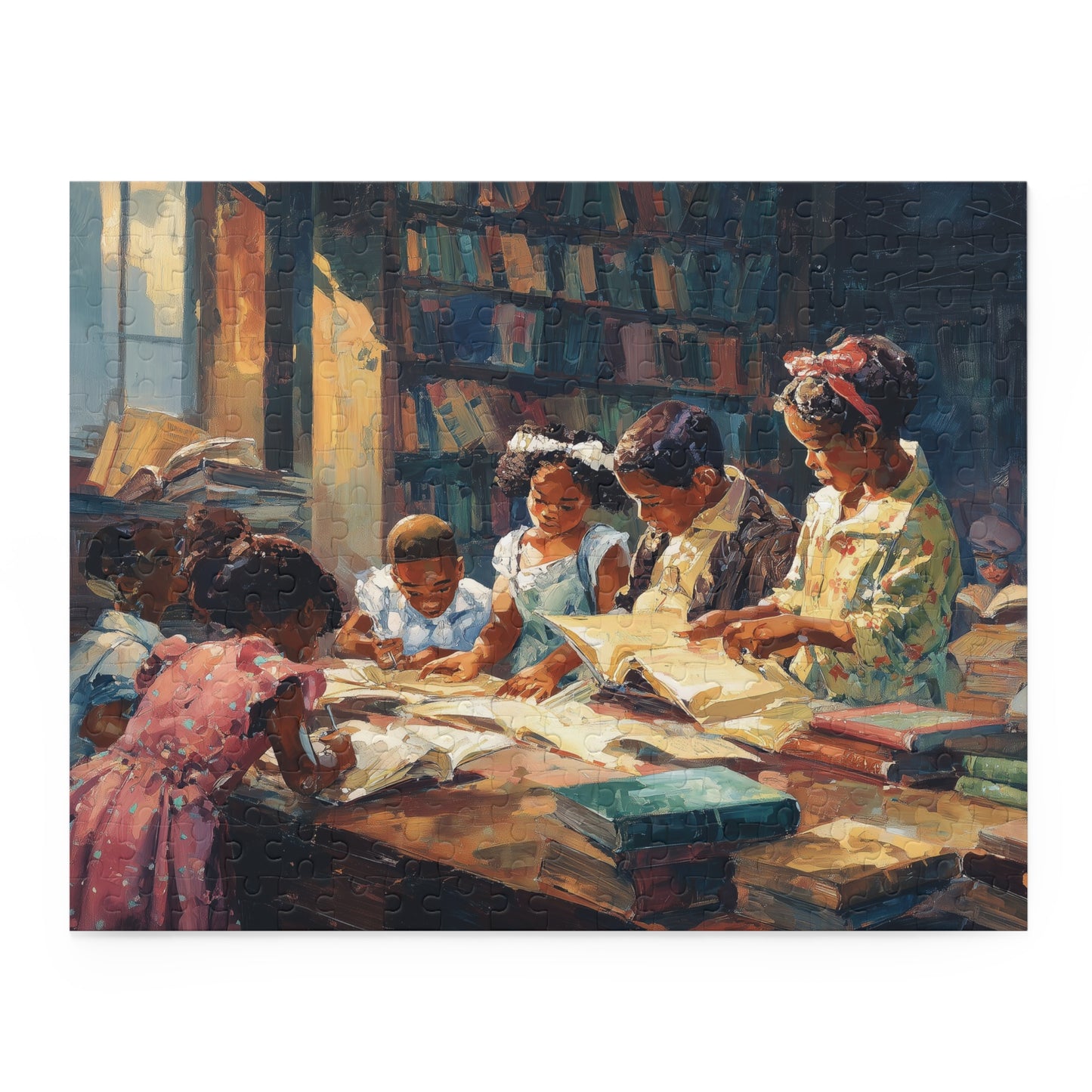 THE LIBRARY OF TOMRW - Puzzle