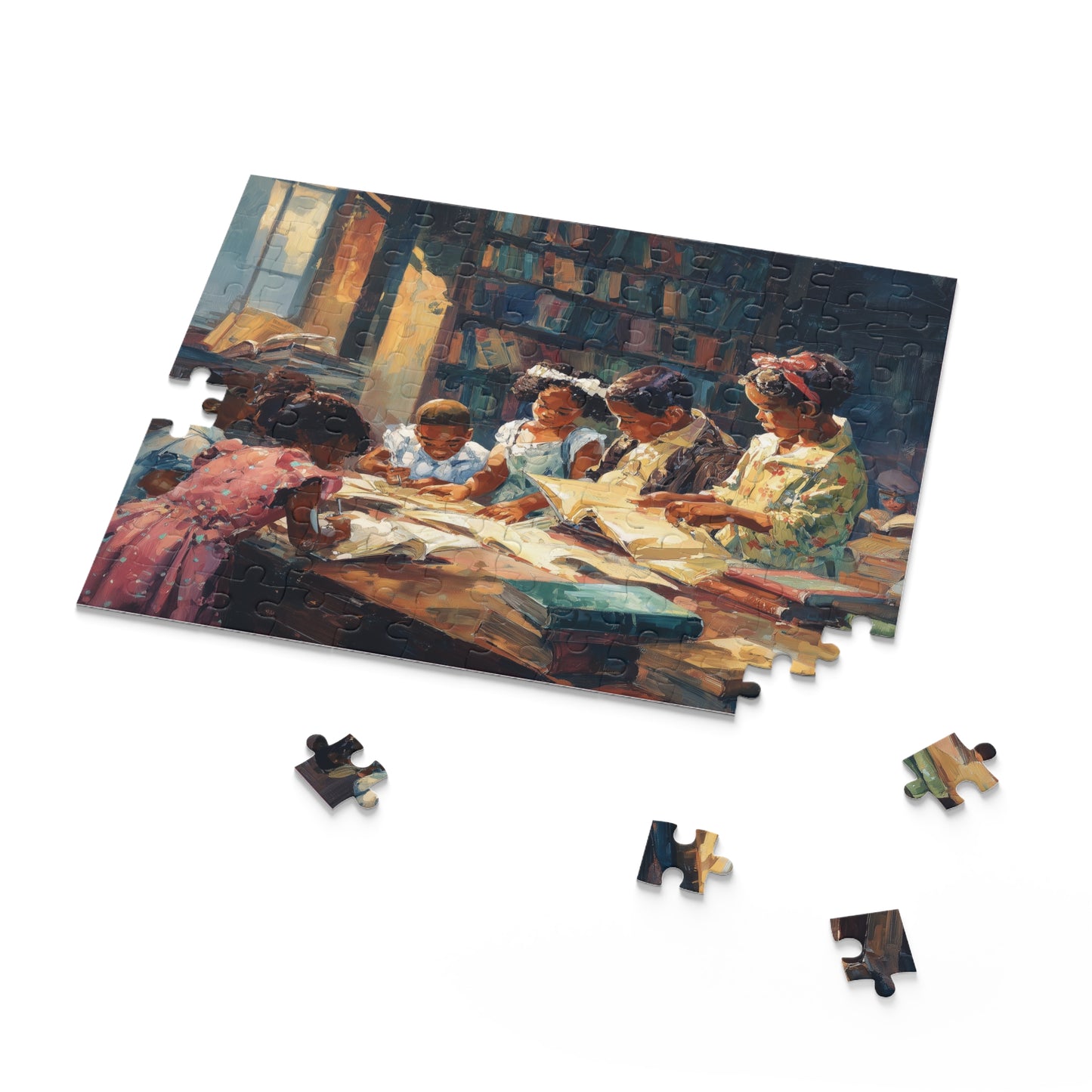 THE LIBRARY OF TOMRW - Puzzle