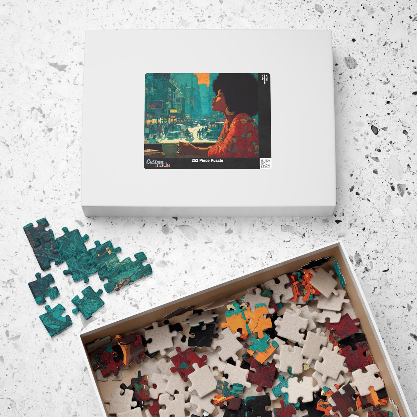 STILLNESS ABOVE THE CITY Puzzle