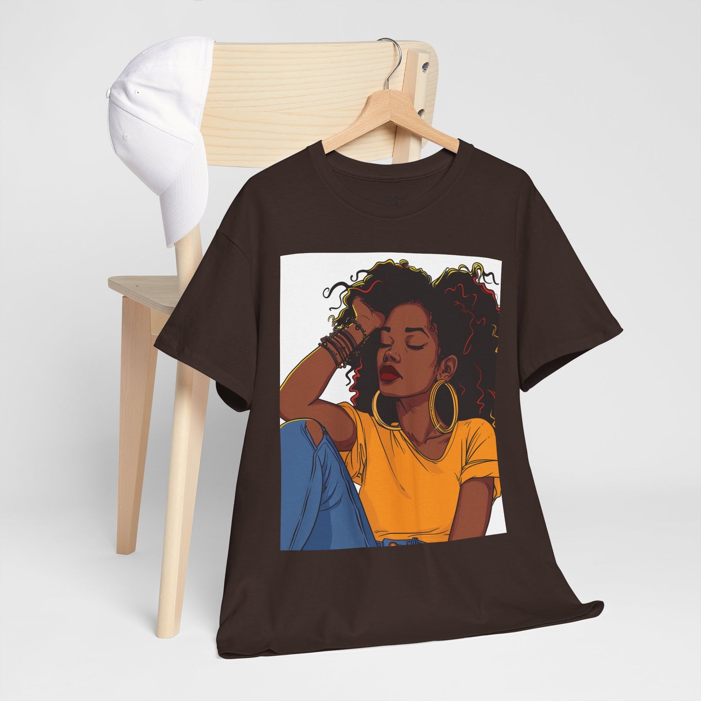 CURLS & CHILL Graphic T-Shirt