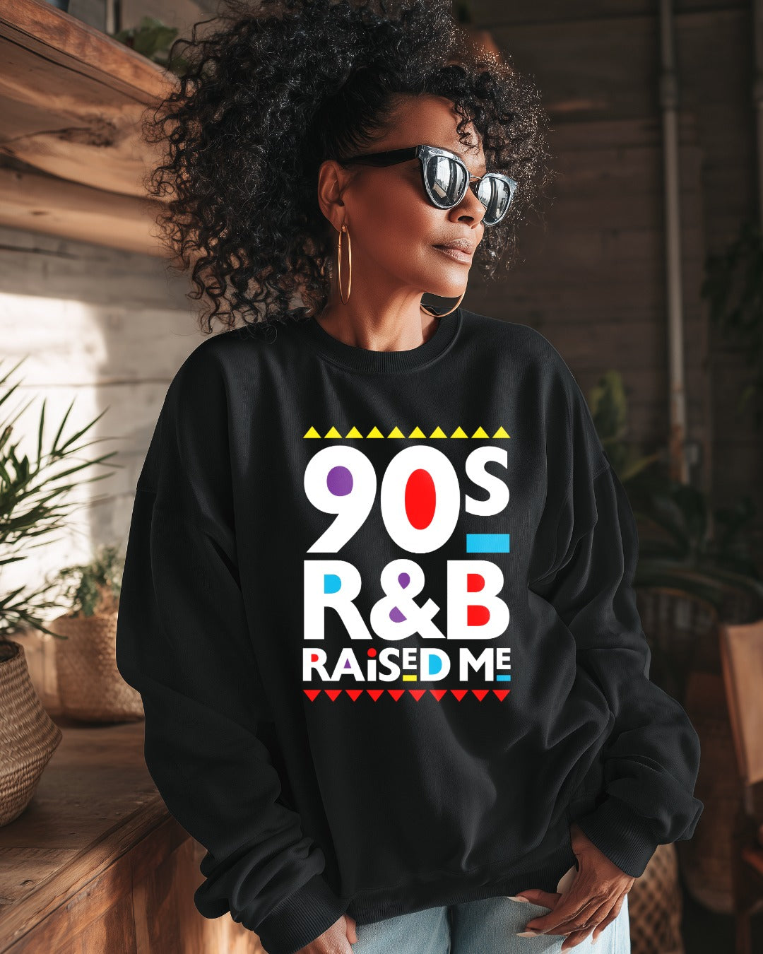 90s R&B RAISED ME Sweatshirt