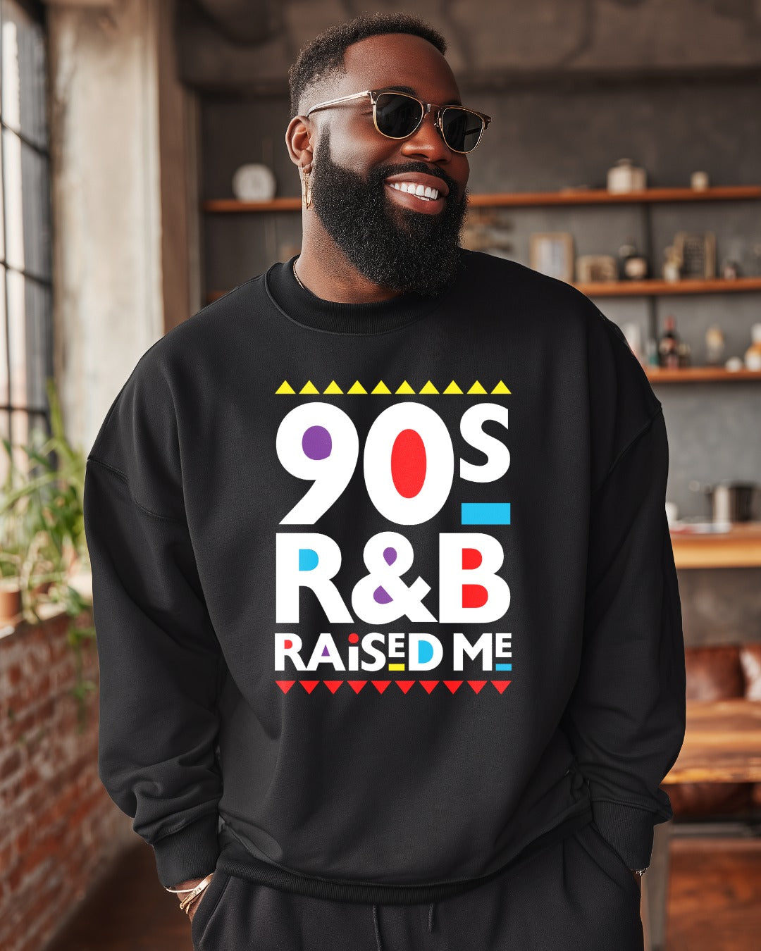 90s R&B RAISED ME Unisex Sweatshirt