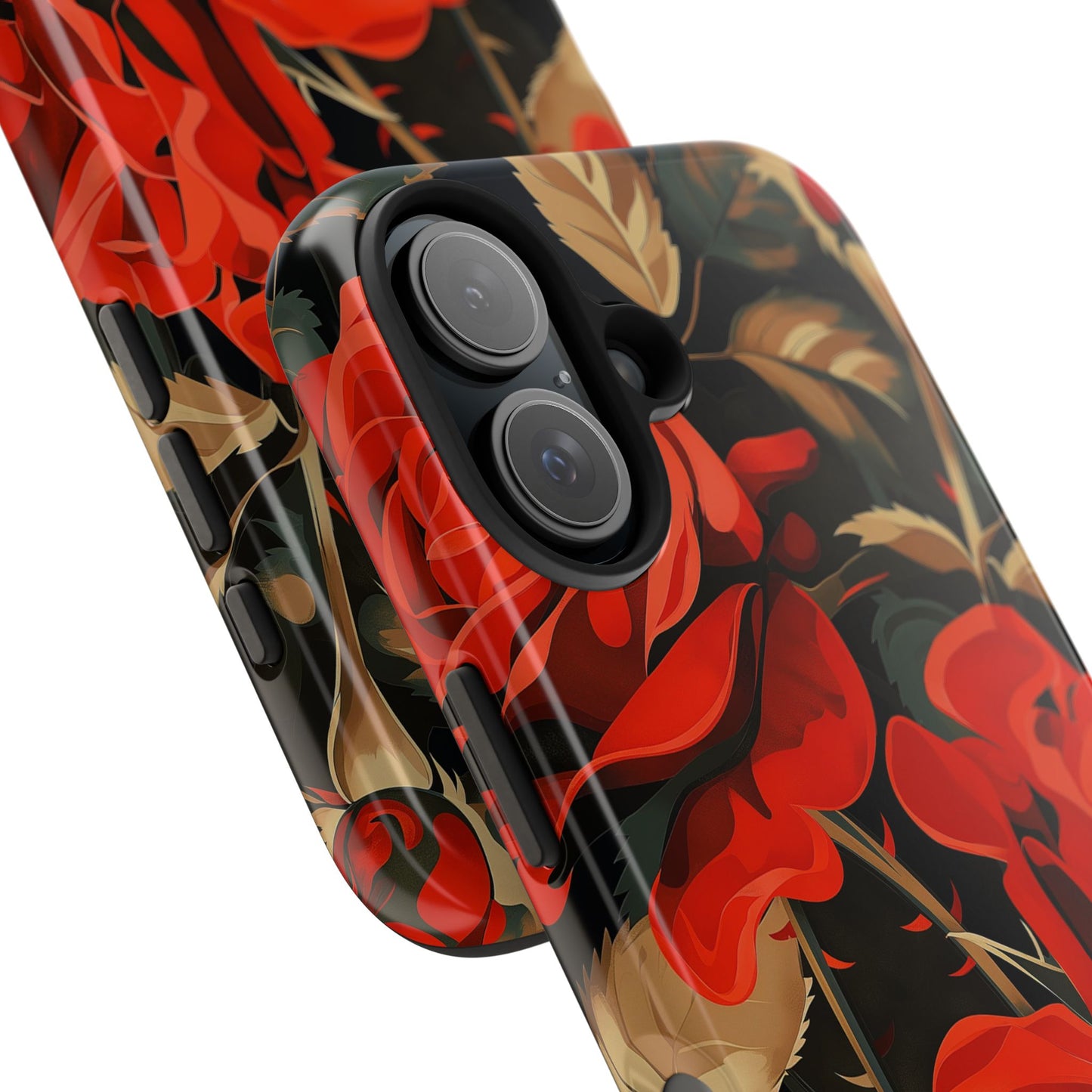 Rose Garden Tough Phone Case Protective Floral Cell Phone Cover
