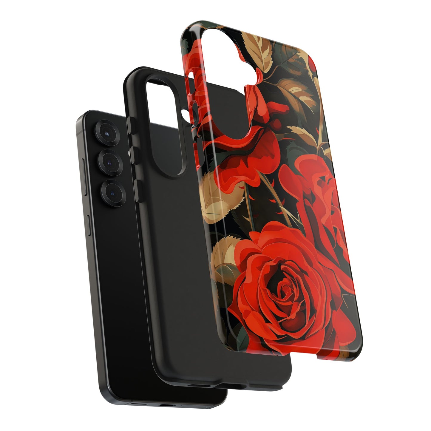 Rose Garden Tough Phone Case Protective Floral Cell Phone Cover