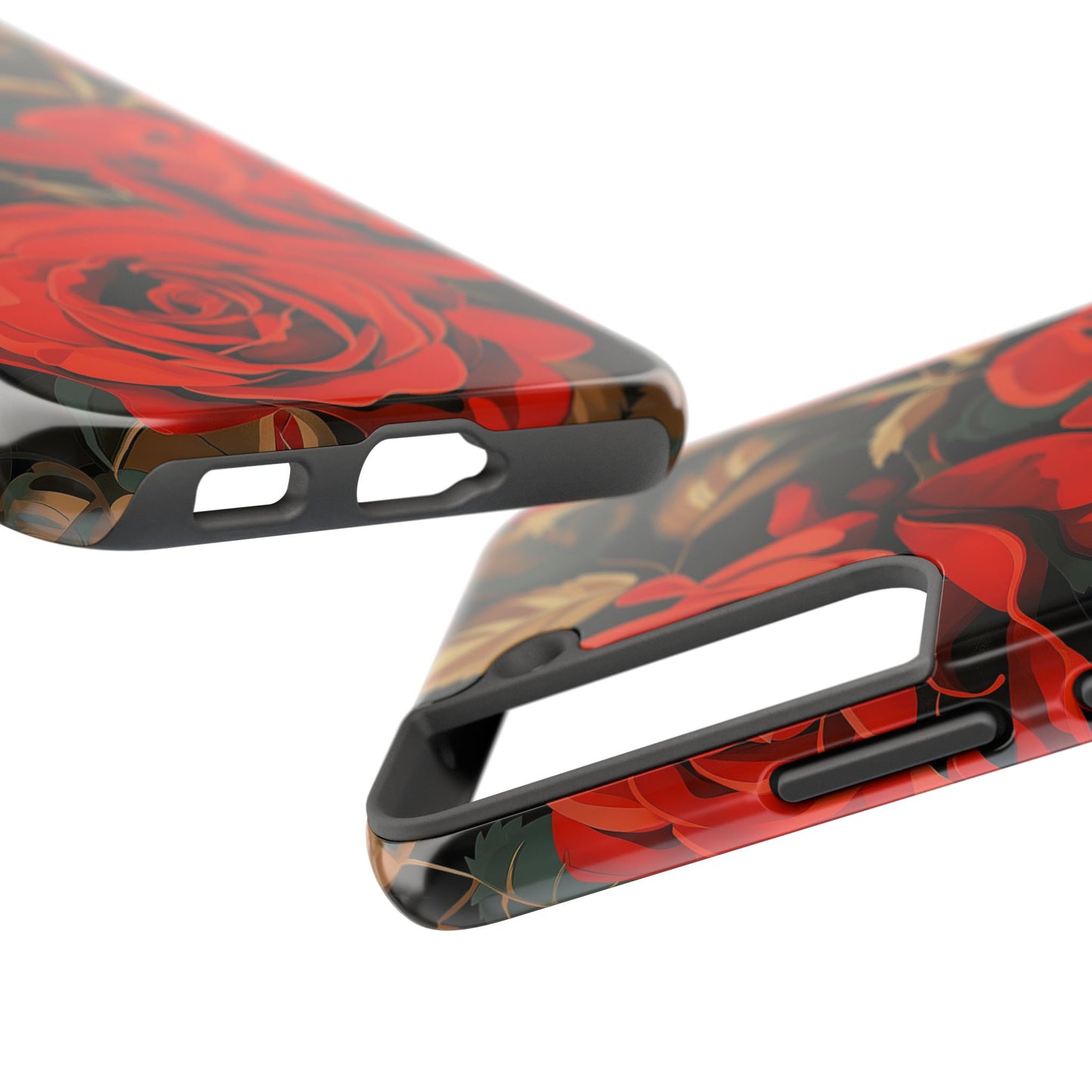 Rose Garden Tough Phone Case Protective Floral Cell Phone Cover