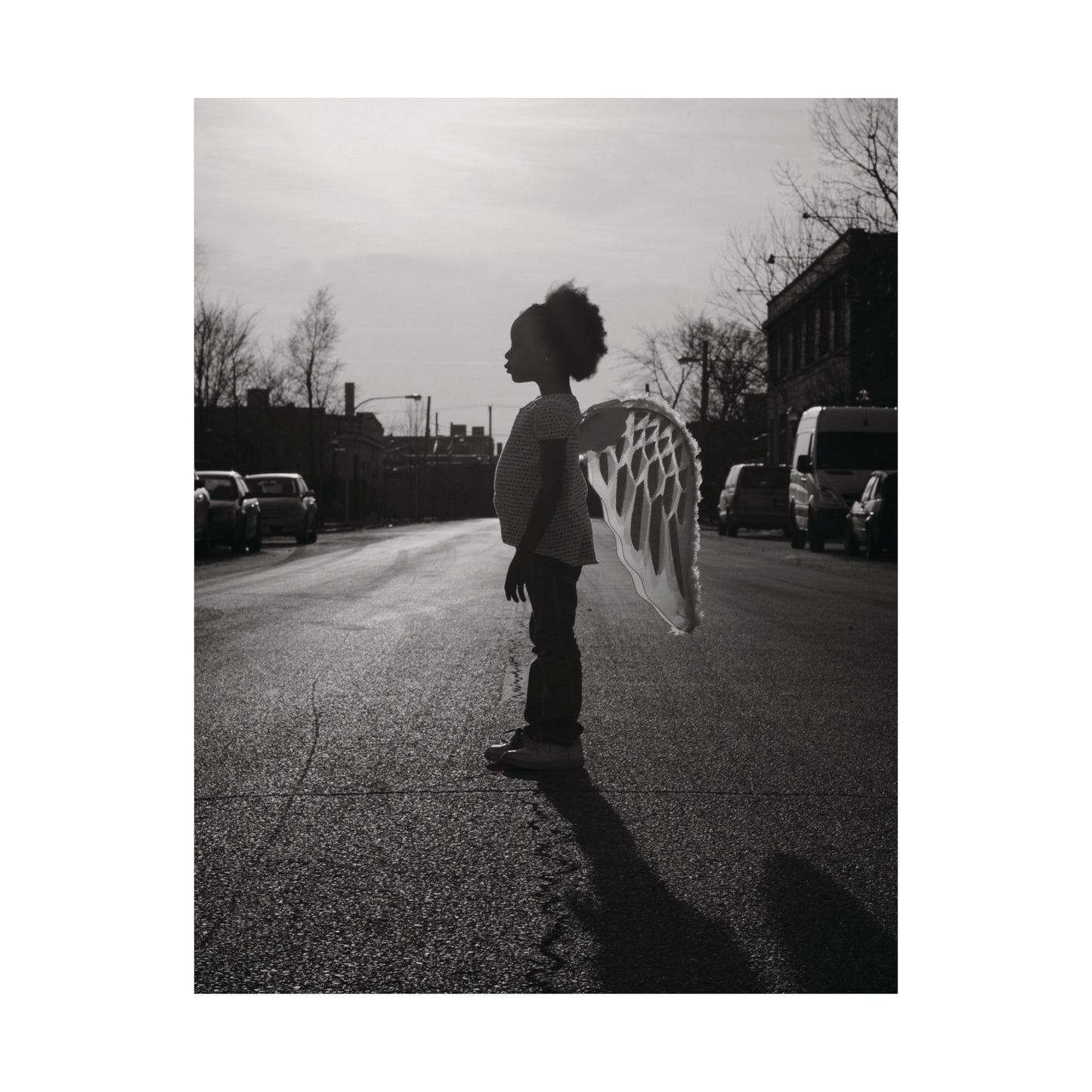 BLACK ANGEL Photography Print