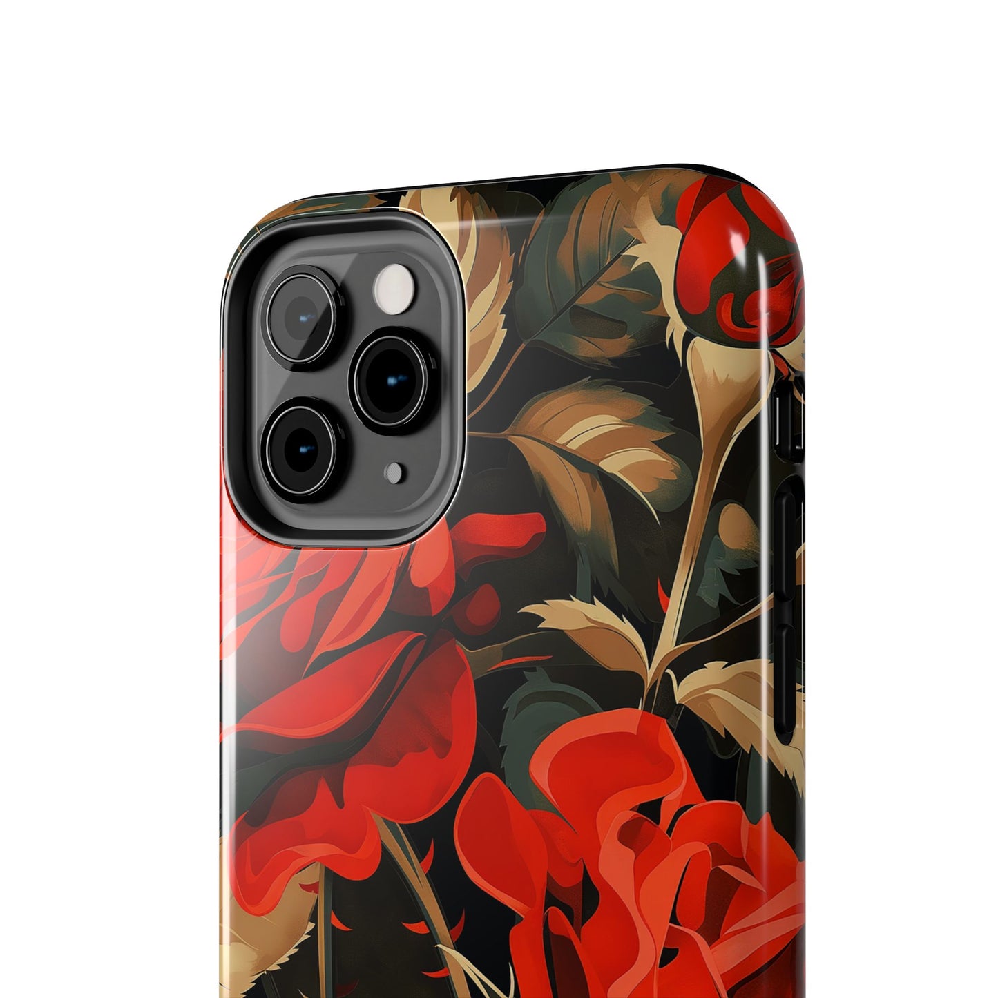 Rose Garden Tough Phone Case Protective Floral Cell Phone Cover