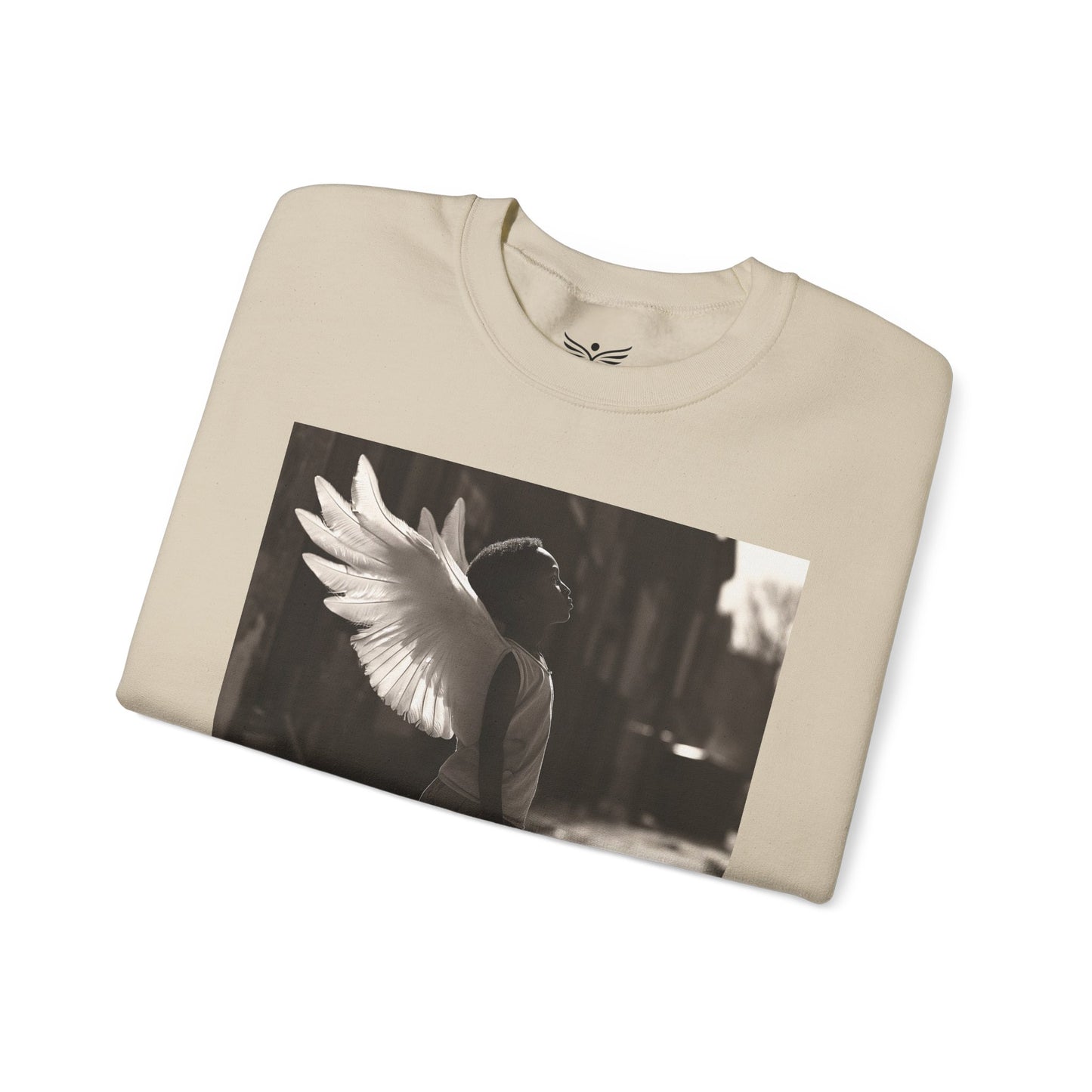 BLACK BOY ANGEL Graphic Sweatshirt