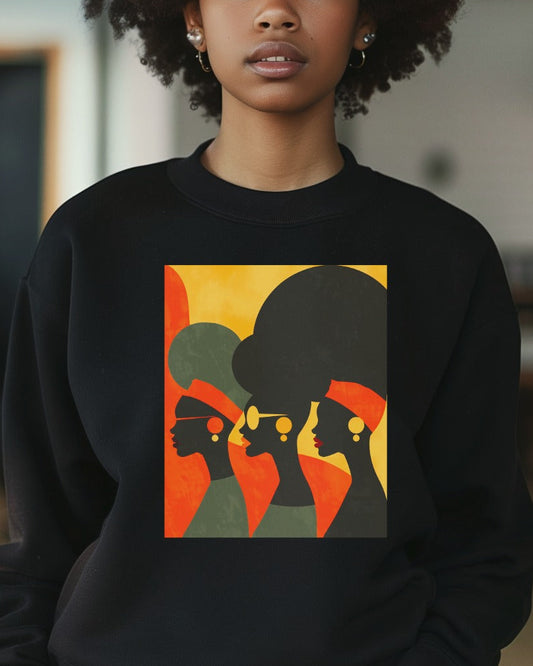 AFRICAN QUEENS Graphic Sweatshirt