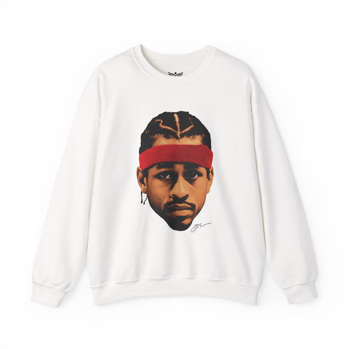AI Graphic White Sweatshirt
