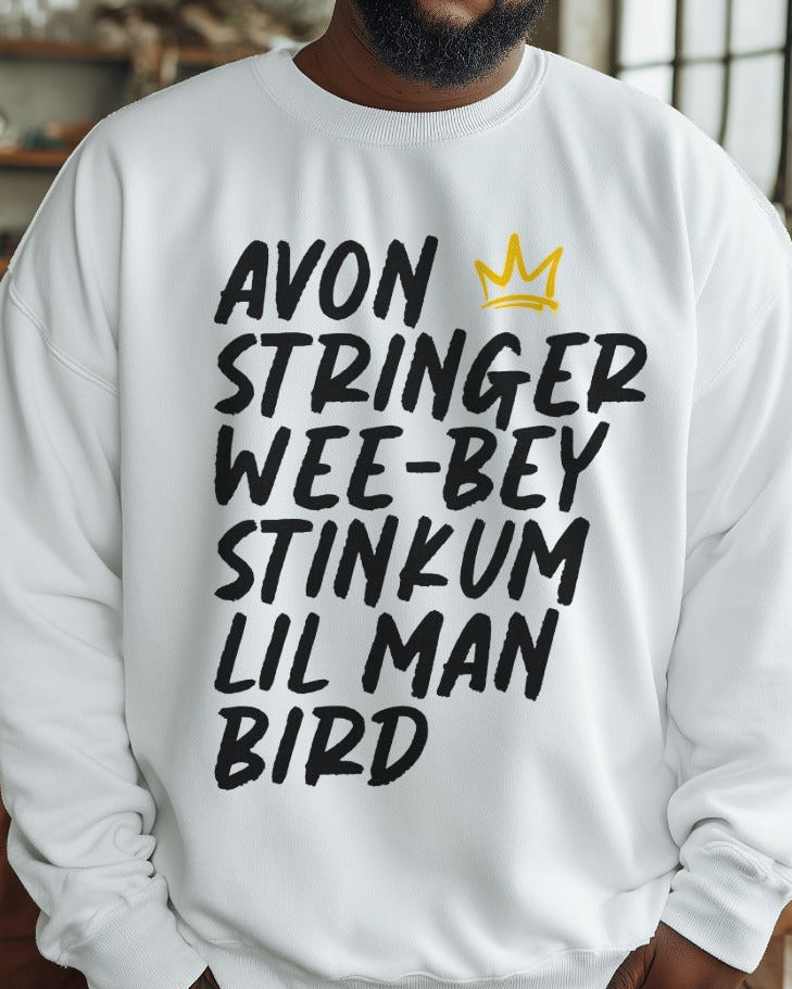 AVON STRINGER WEEBEY Graphic Sweatshirt
