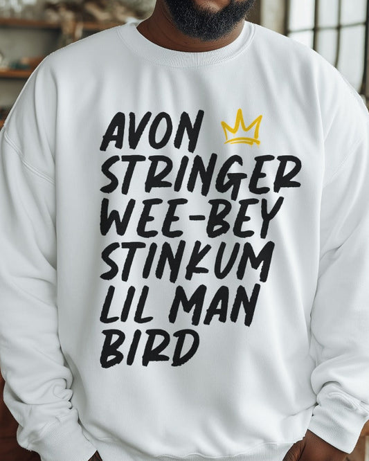 AVON STRINGER WEEBEY Graphic Sweatshirt